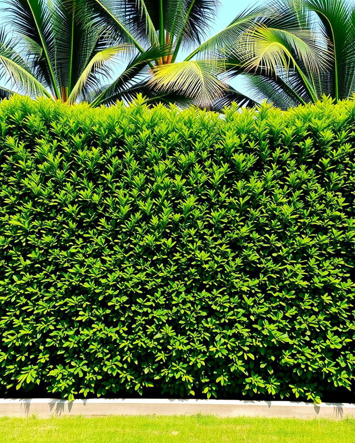 Lush Privacy Hedges - 25 South Florida Landscaping Ideas