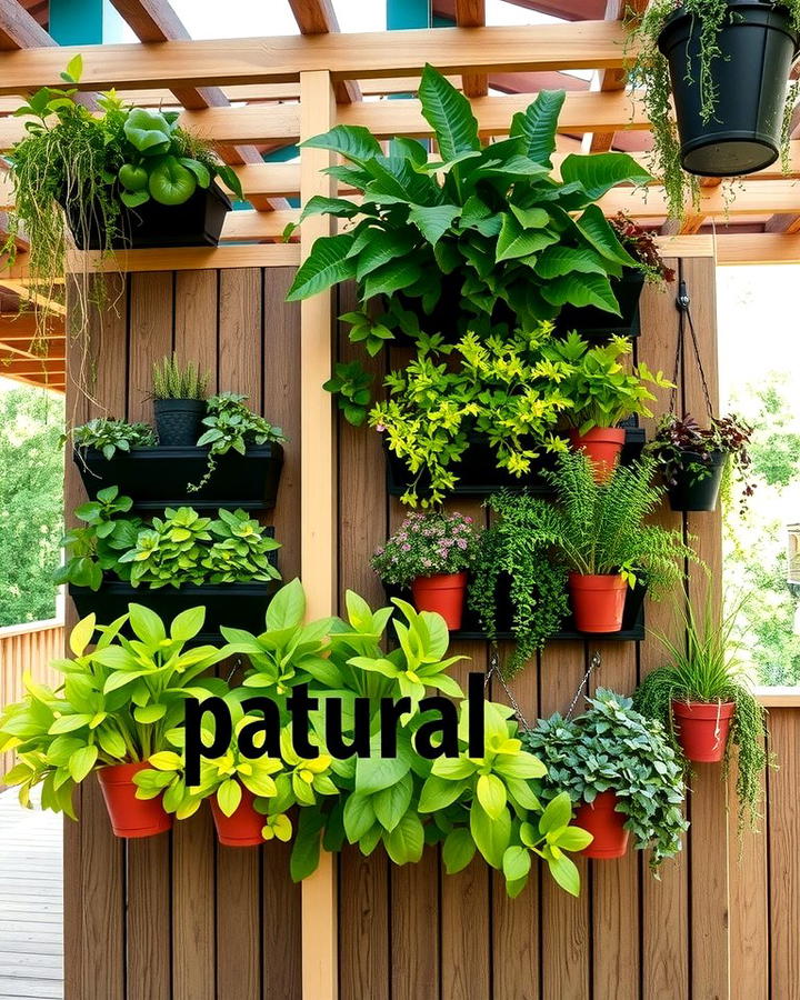 Lush Vertical Garden - 25 Under Deck Landscaping Ideas