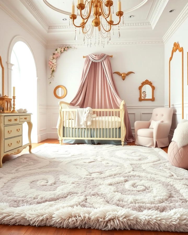 Luxurious Rugs - 25 Princess Nursery Ideas