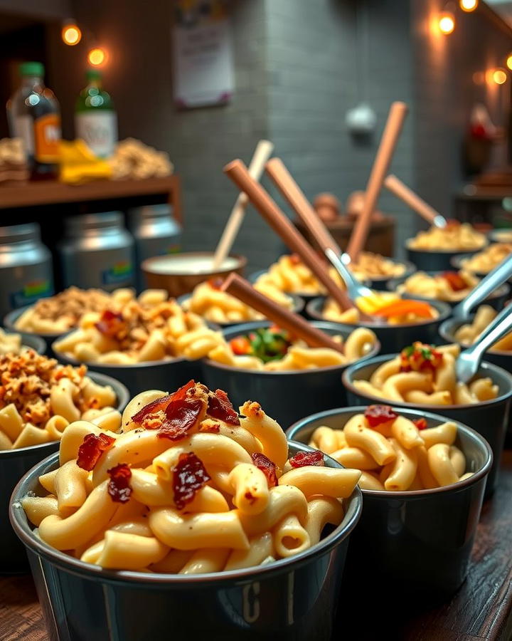 Mac and Cheese Station - 25 Wedding Buffet Ideas