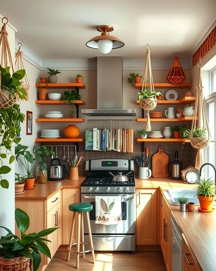 Macrame Decor Elements - 30 70s Kitchen Ideas