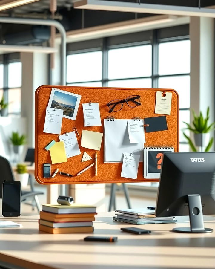 Magnetic Boards with Accessories - 25 Office Storage Ideas