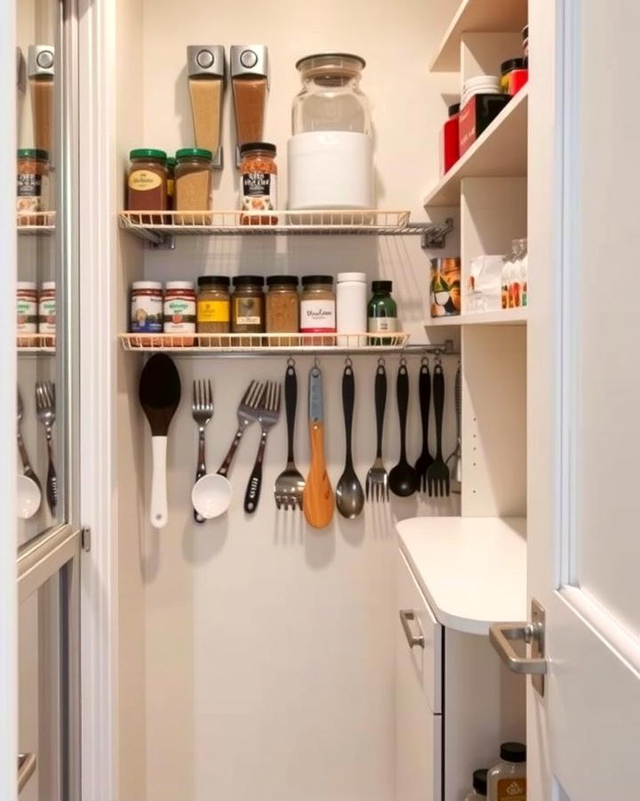 Magnetic Storage Solutions for Metal Surfaces - 25 Small Pantry Ideas