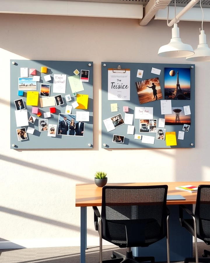 Magnetic Wall Panels - 25 Office Wall Decor Ideas