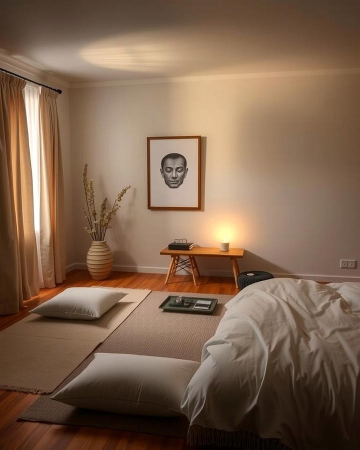 Meditation Corner for Mindful Relaxation - 25 Zen Bedroom Ideas