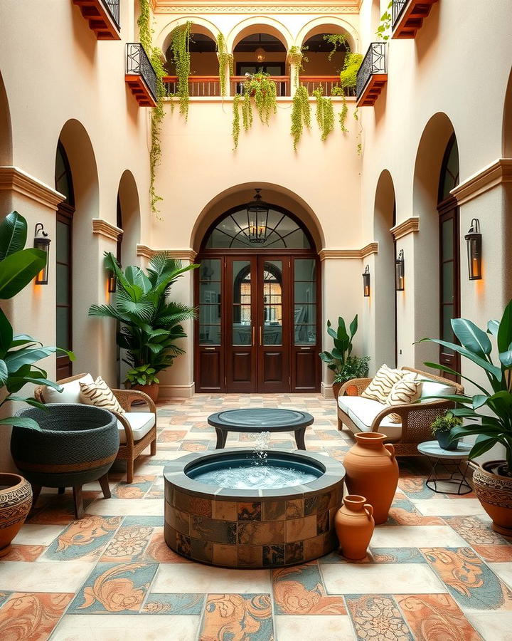 Mediterranean Inspired Courtyards - 25 Spanish Modern Interior Design Ideas