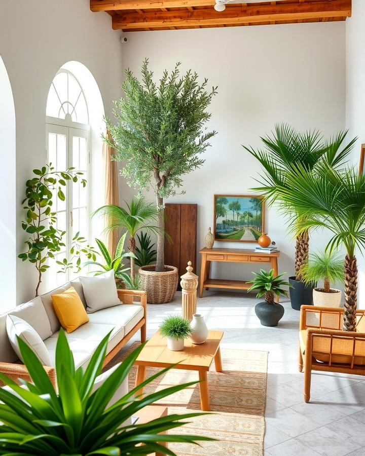 Mediterranean Inspired Plants - 25 Spanish Style Living Room Ideas