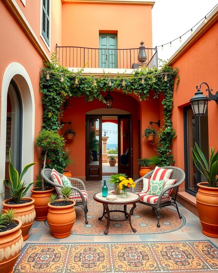 Mediterranean Terrace Charm - 25 Terrace Design Ideas