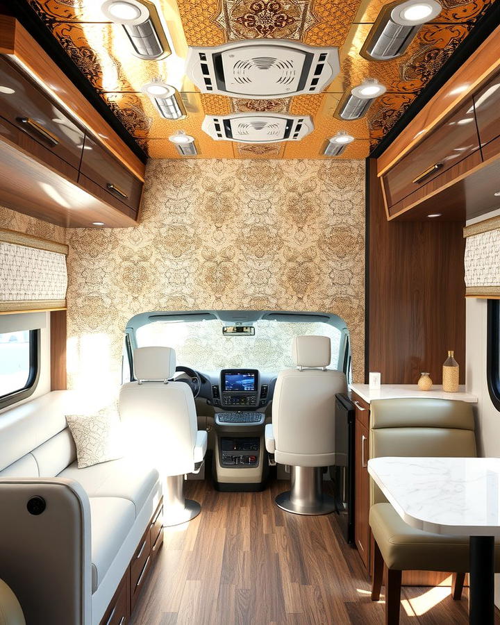 Metallic Accents - 25 Rv Wallpaper Ideas