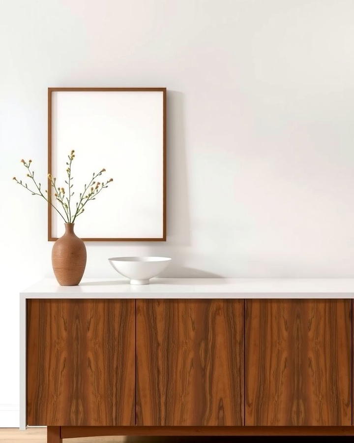 Minimalist Approach - 25 Sideboard Decor Ideas