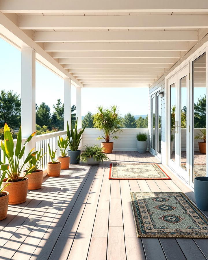 Minimalist Deck Design - 25 Mobile Home Deck Ideas