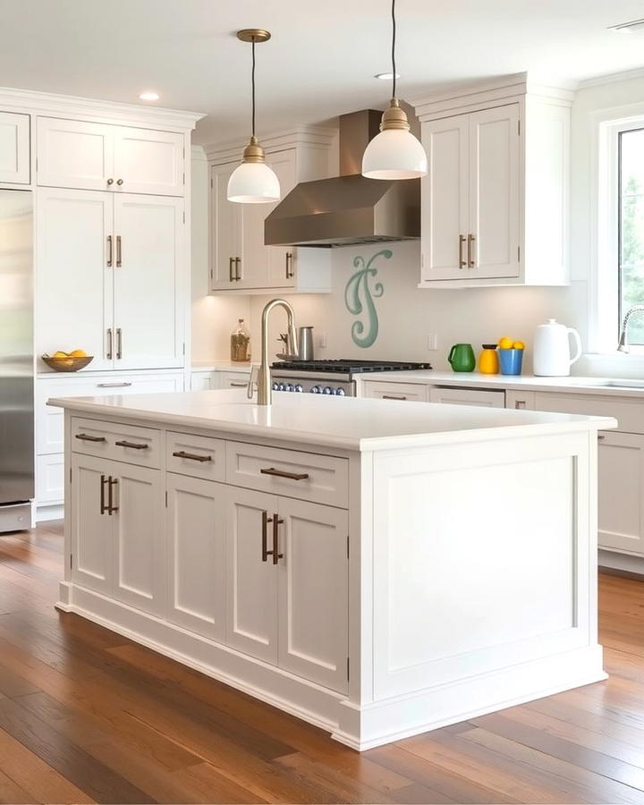 Minimalist Modern Simplicity - 25 Shiplap Kitchen Island Ideas