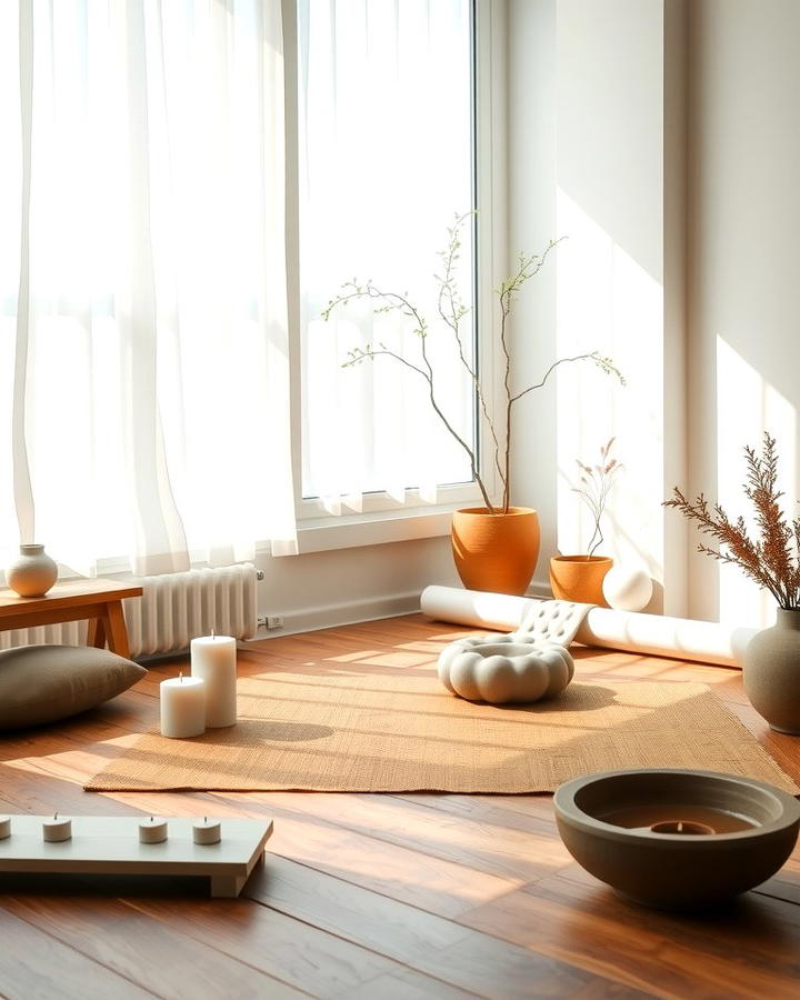 Minimalist Zen Space - 25 Morning Room Ideas