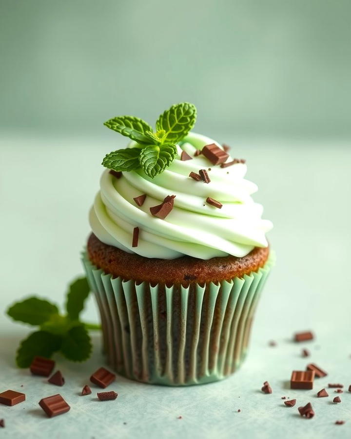 Mint Chocolate Charm - 30 Wedding Cupcake Ideas