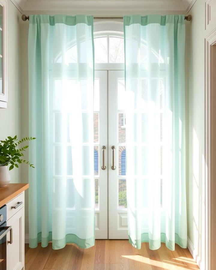 Mint Kitchen Curtains - 25 Mint Kitchen Decor Ideas