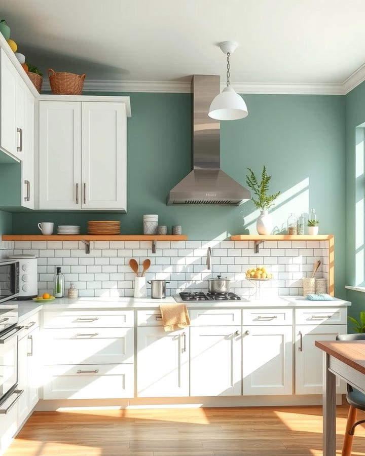 Mint Wall Paint - 25 Mint Kitchen Decor Ideas