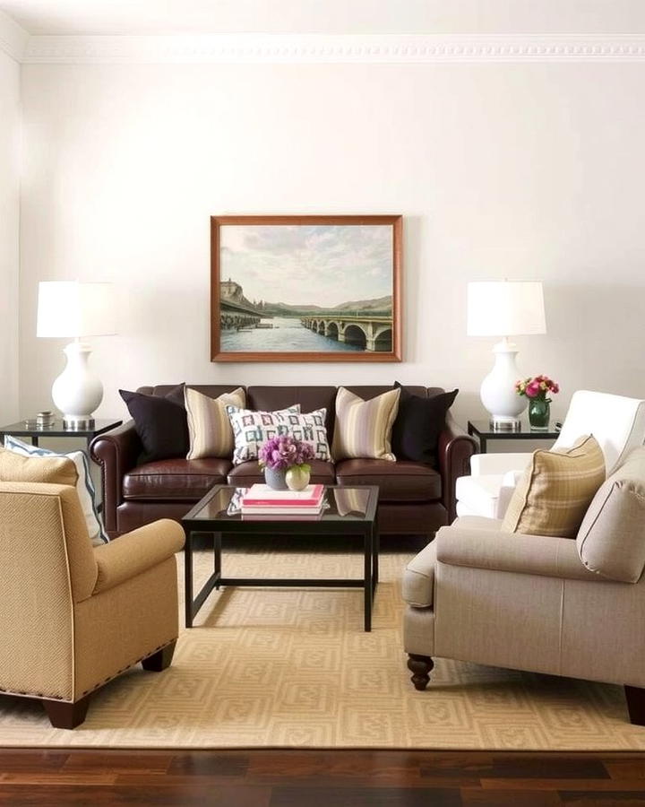 Mixed Upholstery - 25 Transitional Interior Design Ideas