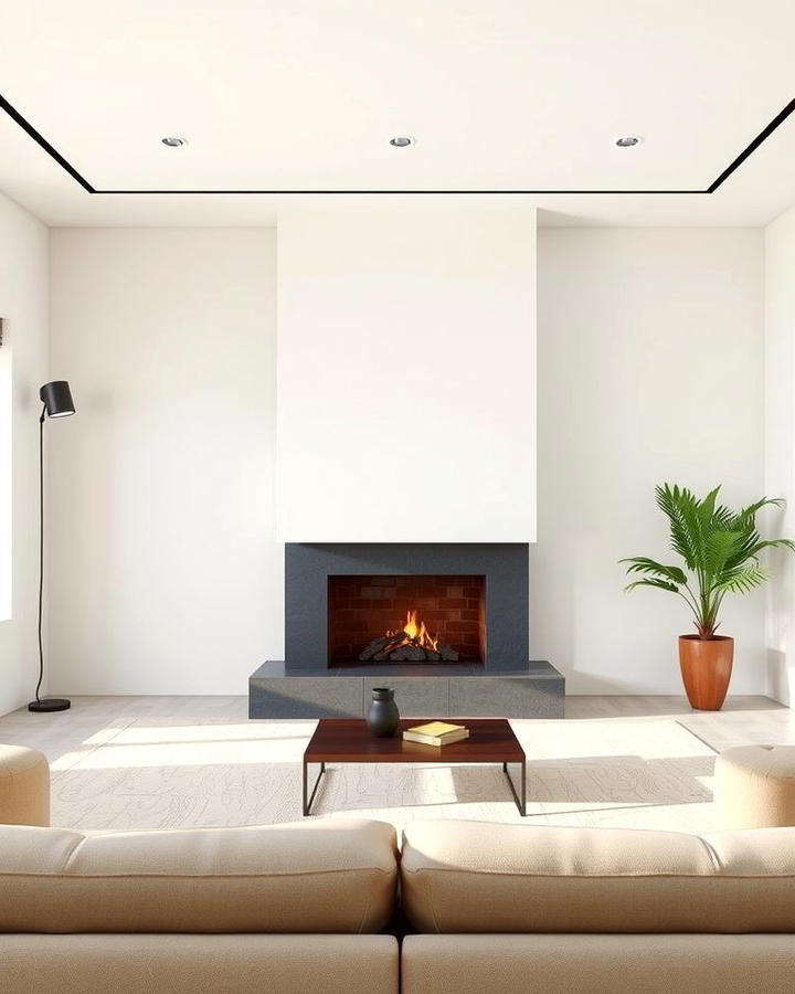 Modern Minimalism with Clean Lines - 25 Off-center Fireplace Ideas