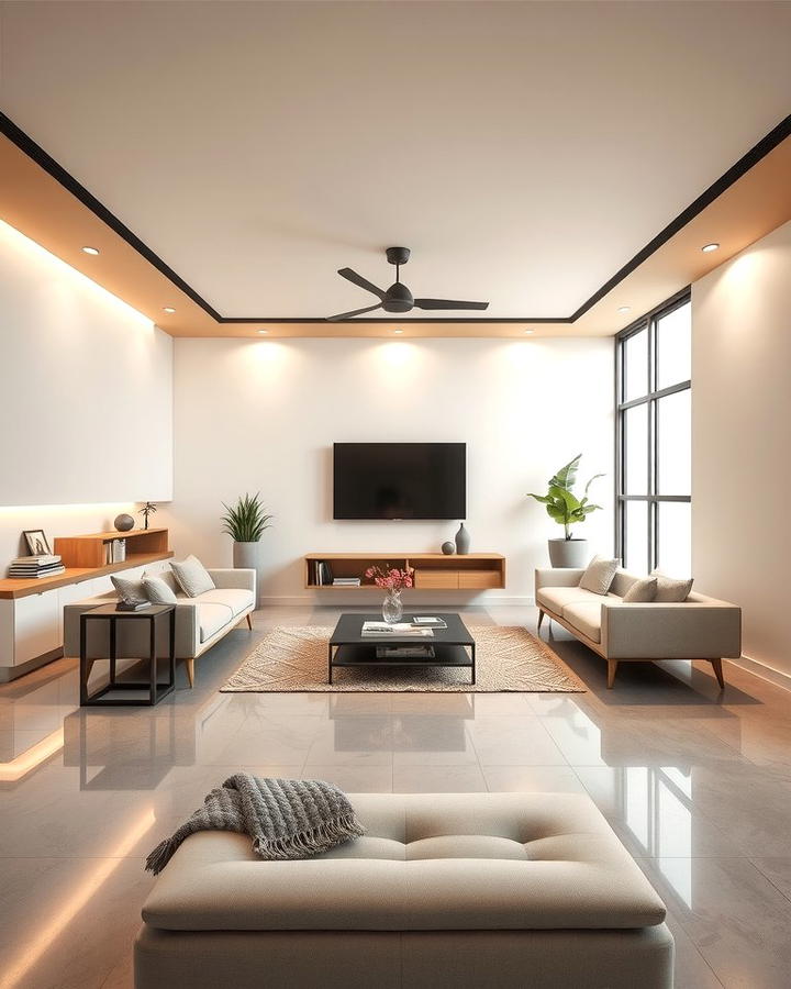 Modern Minimalist Design - 25 Sunken Living Room Ideas