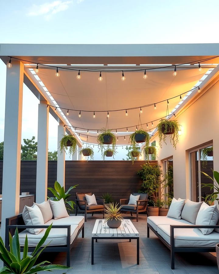 Modern Pergola Design - 25 Terrace Design Ideas