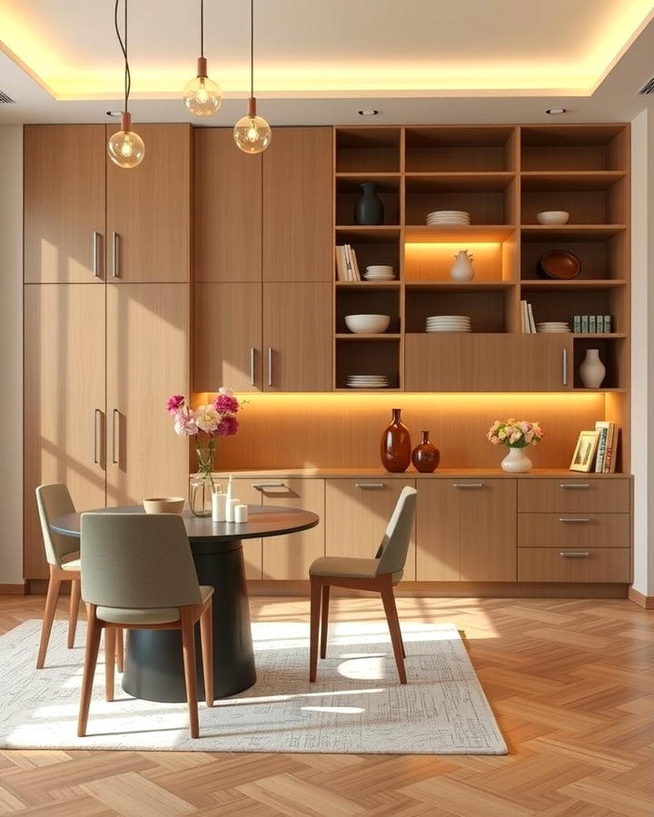 Modular Storage Units - 30 Dining Room Storage Ideas