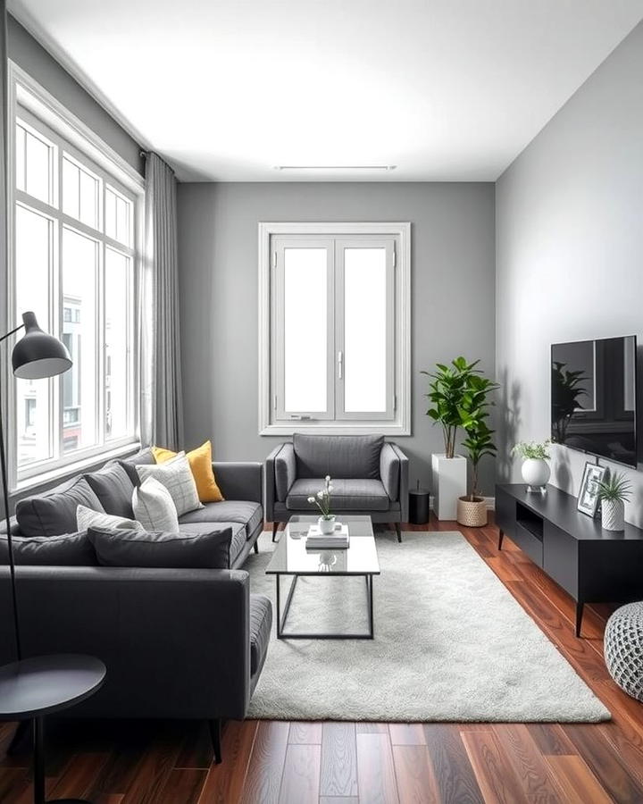 Monochromatic Color Schemes - 25 Small Apartment Ideas for Guys