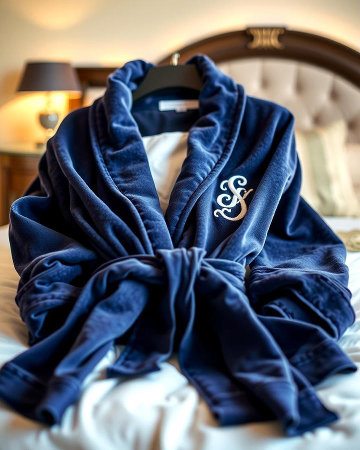 Monogrammed Bathrobe Set - 30 Last Minute Wedding Gift Ideas