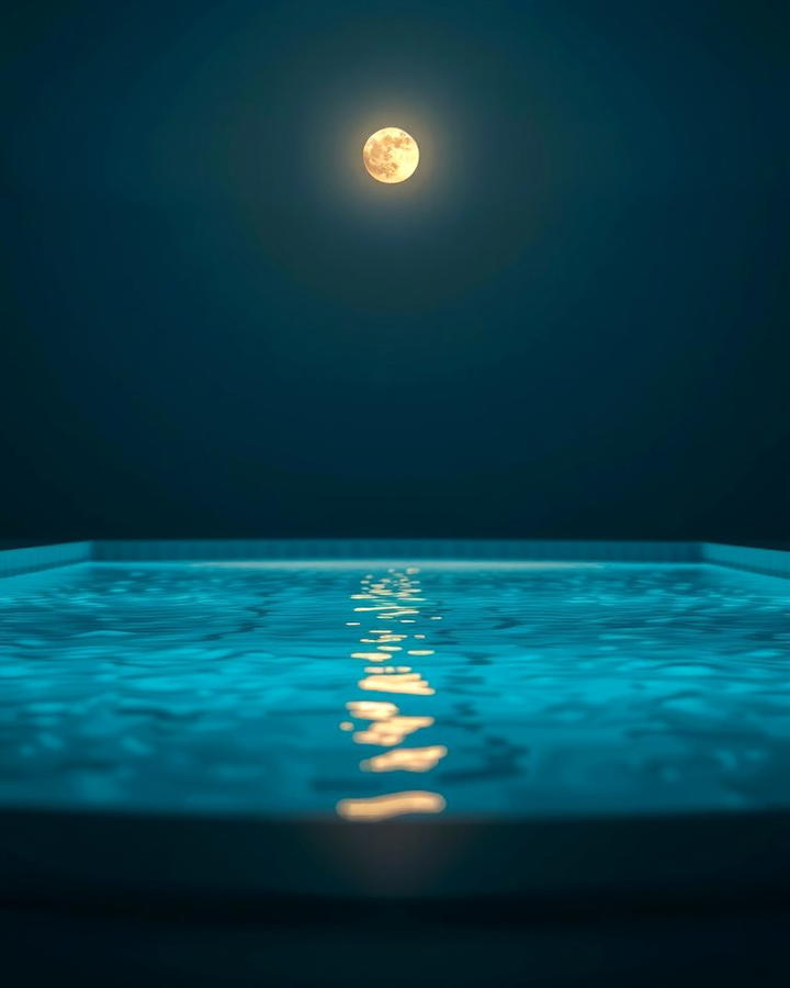 Moonlighting Effect - 25 Pool Lighting Ideas