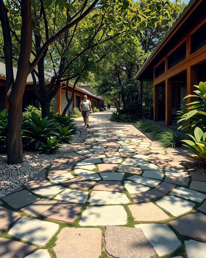 Mosaic Pathways - 25 Shady Garden Ideas