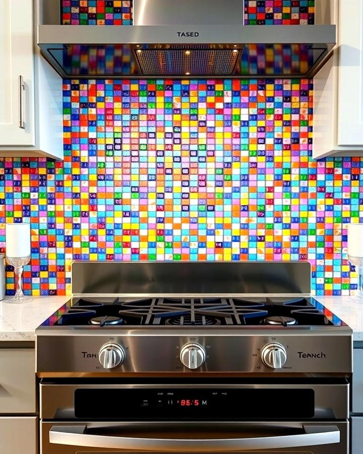 Mosaic Tiles - 25 Modern Kitchen Backsplash Ideas