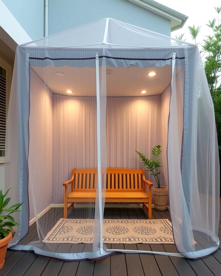 Mosquito Net Enclosures - 25 Patio Enclosure Ideas