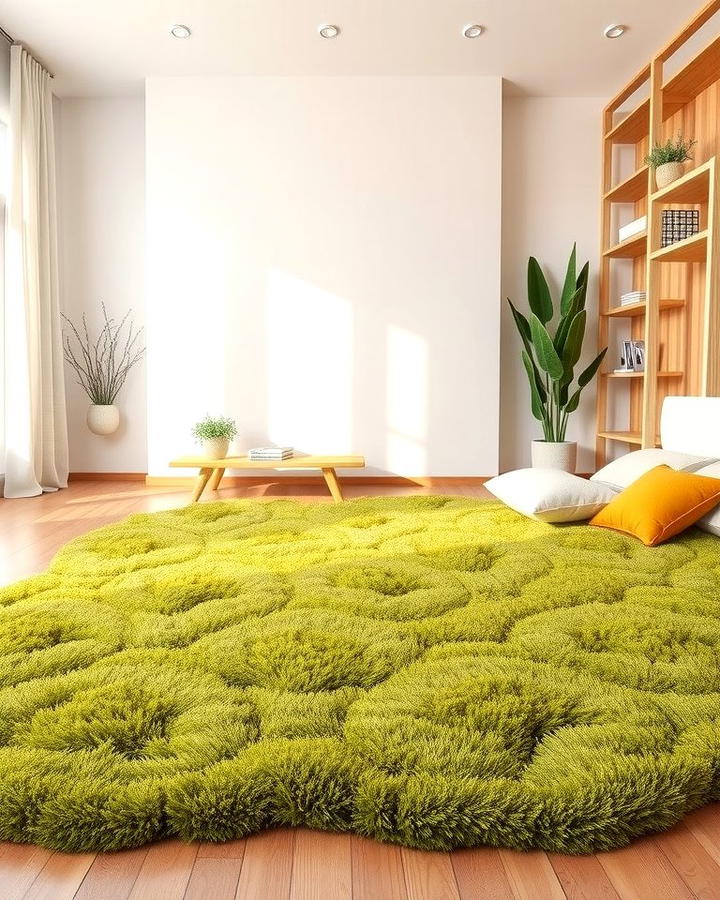 Moss Green Area Rugs - 30 Green Bedroom Ideas