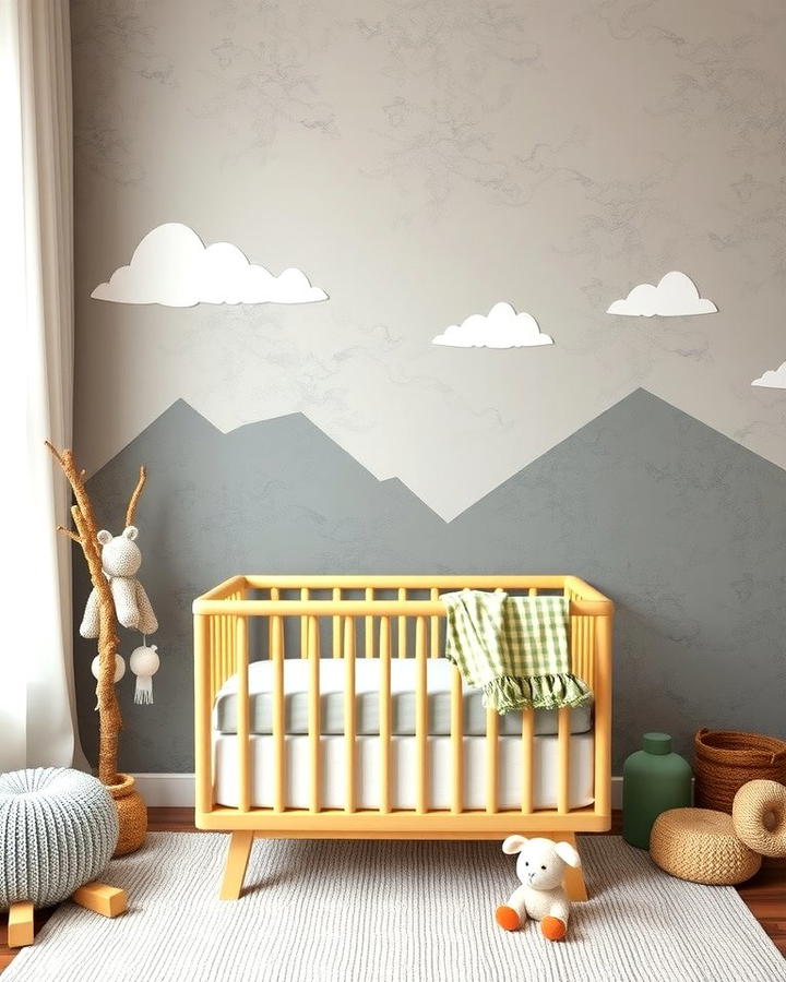 Mountain Peaks - 30 Nature Themed Nursery Ideas