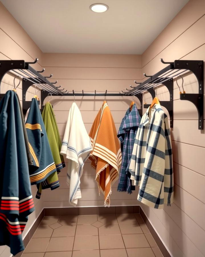 Mounted Drying Racks - 30 Tack Room Ideas