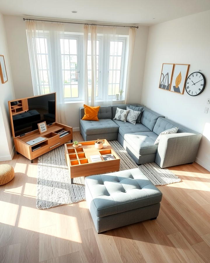 Multi Functional Furniture - 25 Small Apartment Storage Ideas