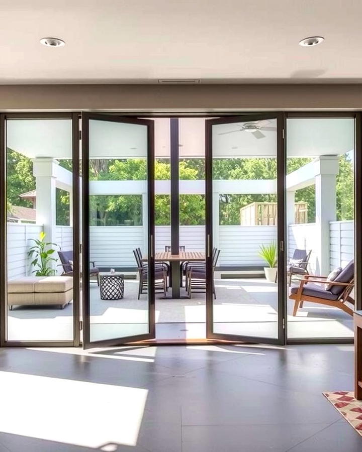 Multi Panel Sliding Doors - 25 Patio Door Ideas