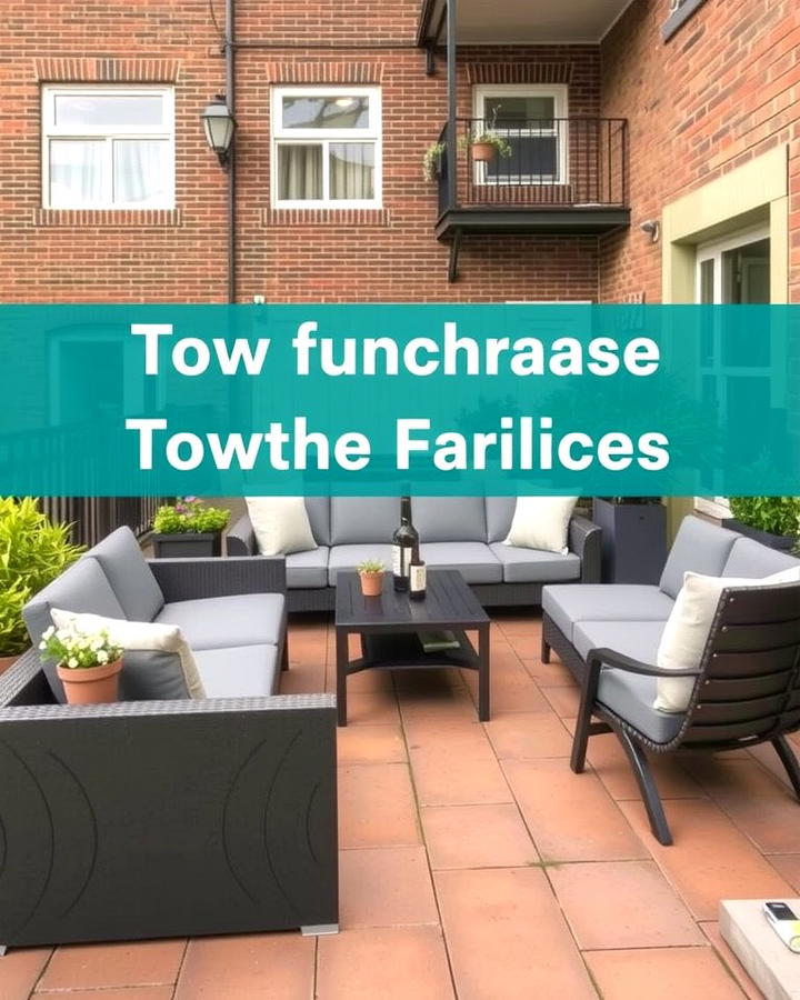 Multifunctional Furniture Setup - 25 townhouse patio ideas