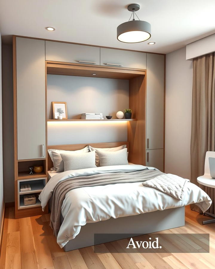 Multifunctional Murphy Bed Design - 25 Office Guest Room Ideas