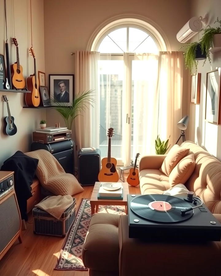 Music Lounge Retreat - 25 Morning Room Ideas