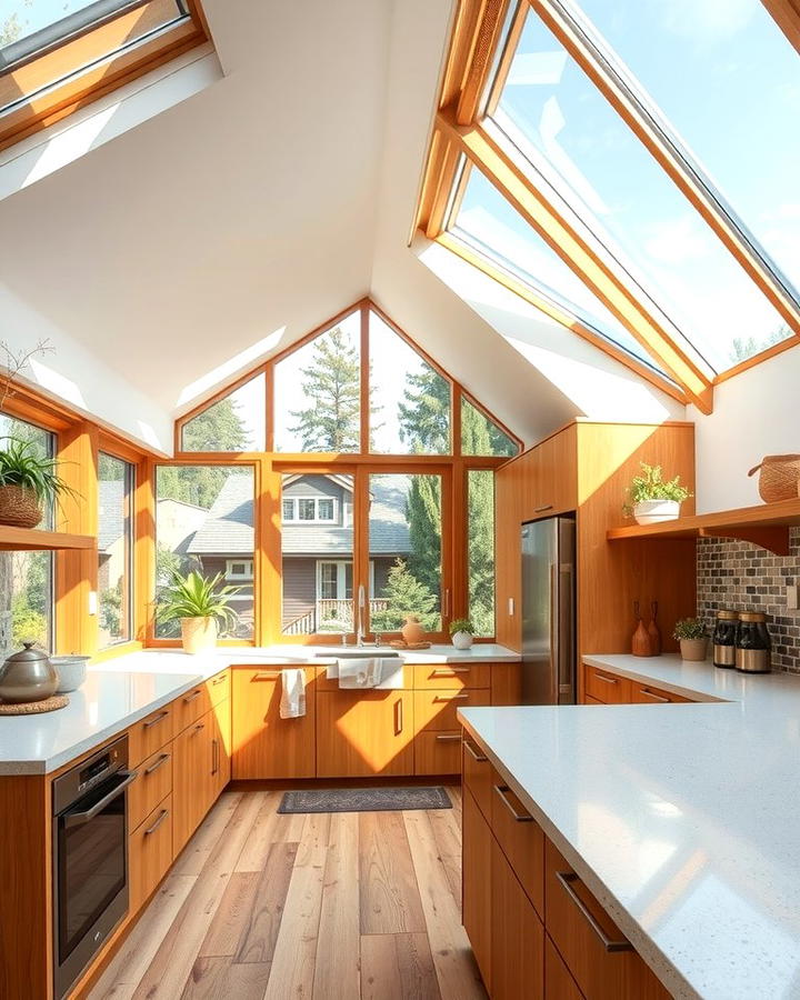 Natural Lighting - 25 Organic Kitchen Design Ideas