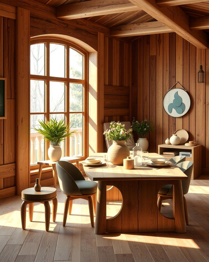 Natural Wood Trim - 25 Window Trim Ideas