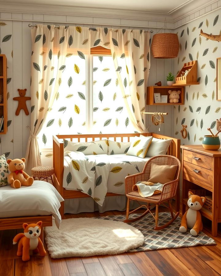 Nature Inspired Bedding Sets - 25 Woodland Nursery Ideas