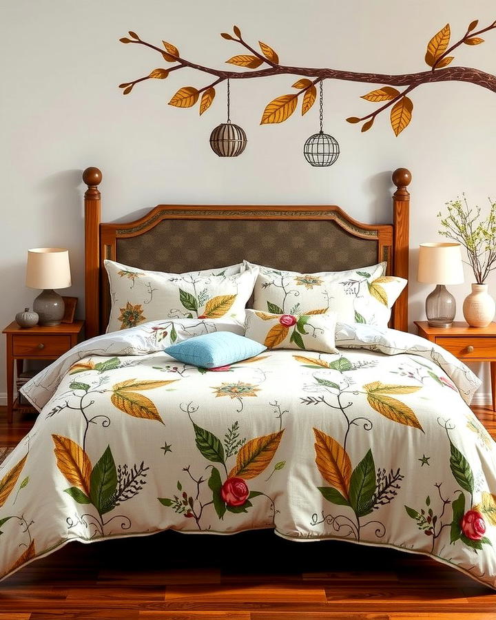 Nature Inspired Bedding - 30 Fairy-themed Bedroom Ideas