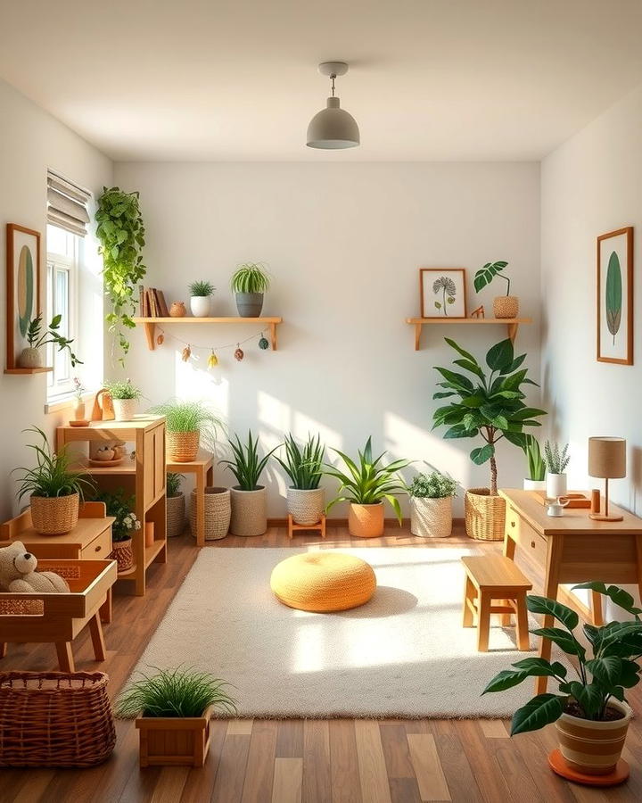 Nature Inspired Decor - 25 montessori nursery ideas