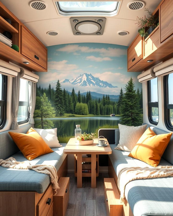 Nature Inspired Murals - 25 Rv Wallpaper Ideas