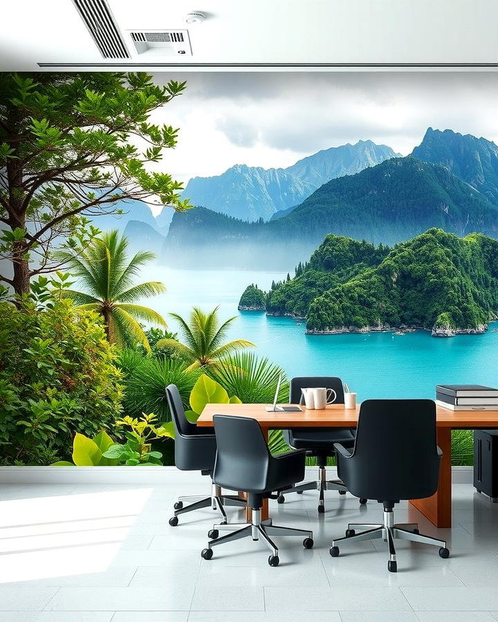 Nature Landscape Mural - 25 Office Wall Murals