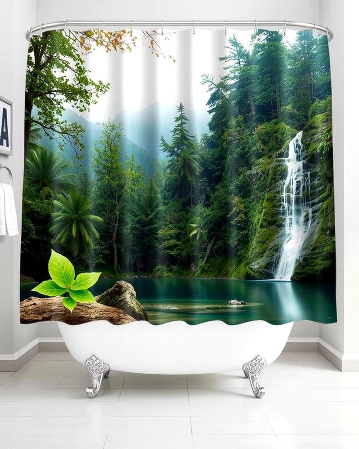 Nature Scenes for a Serene Escape - 25 Shower Curtain Ideas