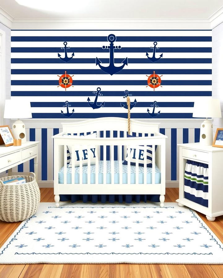 Nautical Themed Nursery - 25 Whimsical Nursery Ideas