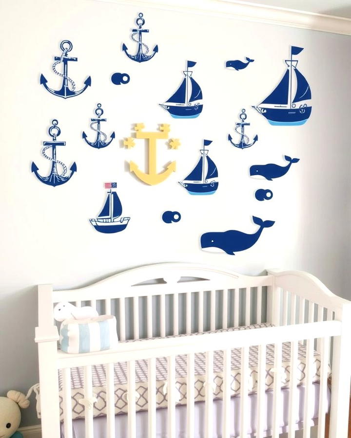 Nautical Themed Wall Decals - 25 Nautical Nursery Ideas