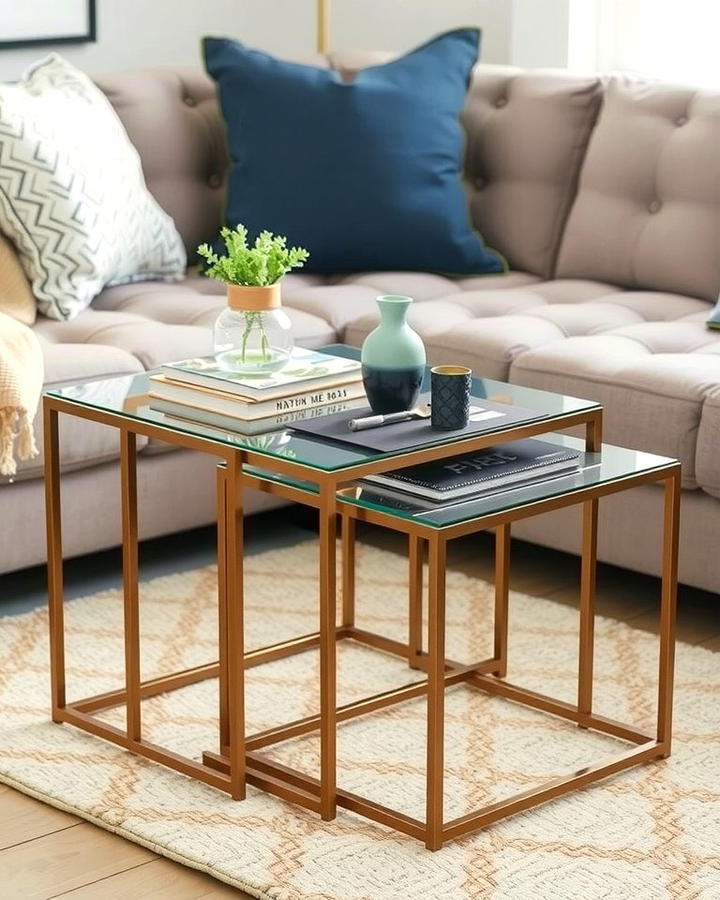 Nesting Tables - 30 Living Room Furniture Ideas